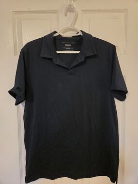 Perry Ellis Men's Dark Navy Polo Shirt